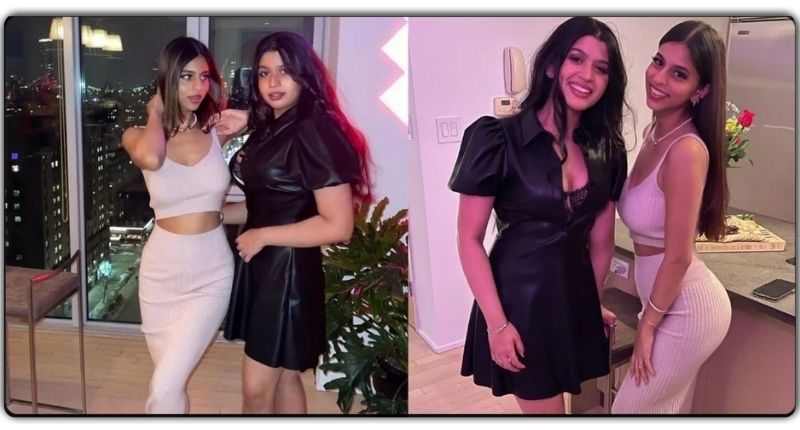 शाहरुख खान की बेटी सुहाना खान ने बॉडीकॉन ड्रेस में दिया सेक्सी पोज, तस्वीरें देखकर उड़ गए फैंस के होंश।