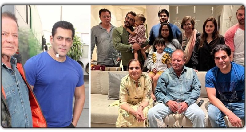 दोनों पत्नियों और बच्चों संग सलीम खान ने सेलिब्रेट किया अपना 86 वां  जन्मदिन, सलमान खान ने शेयर की ये फैमिली पिक्चर और लिखा ये खास मेसेज