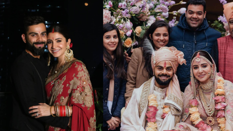 विराट कोहली की शादी की खुबसुरत तस्वीरे जो आप को दीवाना बना दे